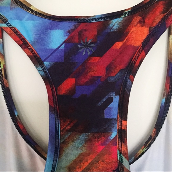 Athleta Multicolor Chi Flowy Tank Medium - Picture 4 of 6